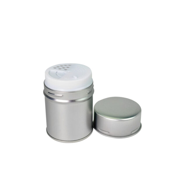 Factory wholesale round spice tin with plastic dispenser - 이미지 2