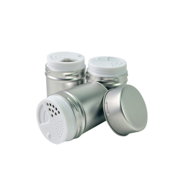 Factory wholesale round spice tin with plastic dispenser - 이미지 3