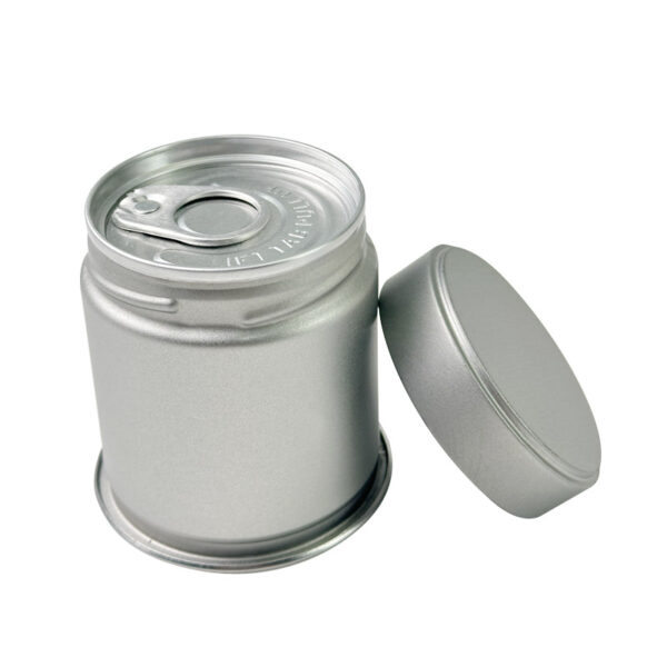 Custom 30g Printed Luxury Matcha Tea tins Food Grade Tea Powder packaging Airtight Containers Metal Round Shape tin for Tea - Image 4