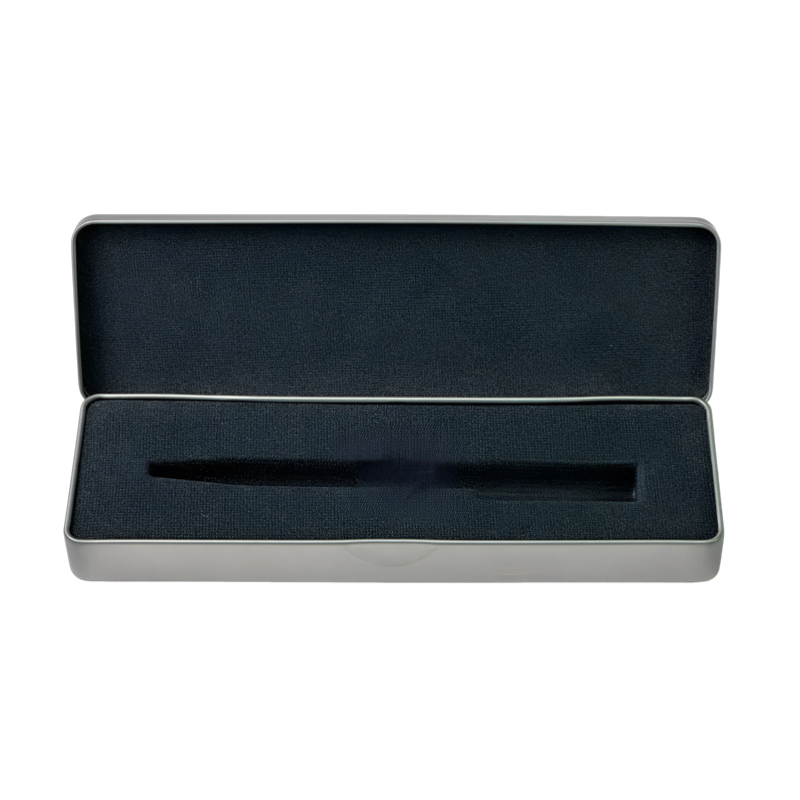 Customised factory wholesale stationery colour pencil case rectangle metal tin box with tray for pen solution - 이미지 5